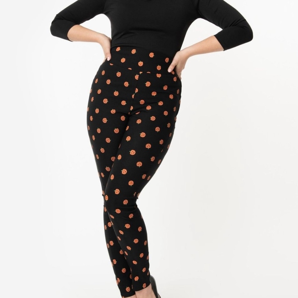 Pumpkin Cigarette Pants